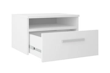 Kintore Sängbord 50 cm - Vit - Möbler - Sovrum - Sängbord