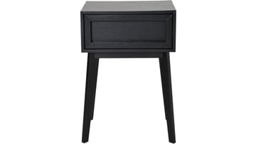Sängbord Korsen - Svartlackad ek - Möbler - Sovrum - Sängbord