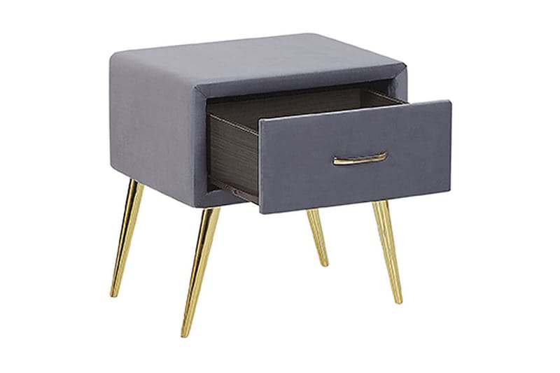 Larochelle Sängbord - Grå - Möbler - Sovrum - Sängbord