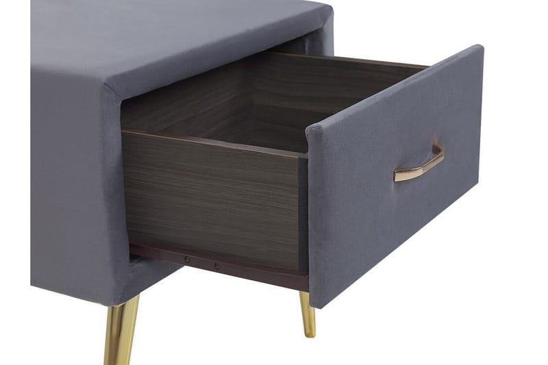 Larochelle Sängbord - Grå - Möbler - Sovrum - Sängbord