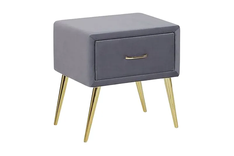 Larochelle Sängbord - Grå - Möbler - Sovrum - Sängbord