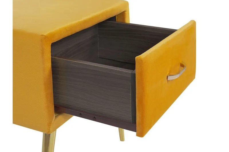 Larochelle Sängbord - Gul - Möbler - Sovrum - Sängbord