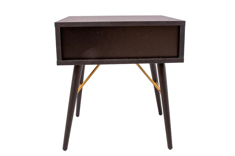 Luxemburg Sängbord Svart/Koppar - Möbler - Sovrum - Sängbord