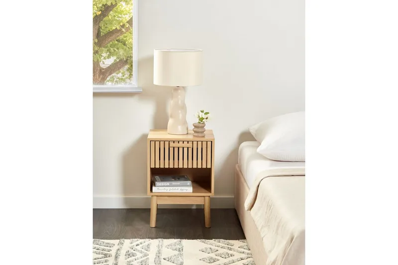 Sängbord Lynwood Light colored wood - Möbler - Sovrum - Sängbord