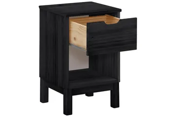 Masoomi Sängbord 38x35 cm - Svart - Möbler - Sovrum - Sängbord