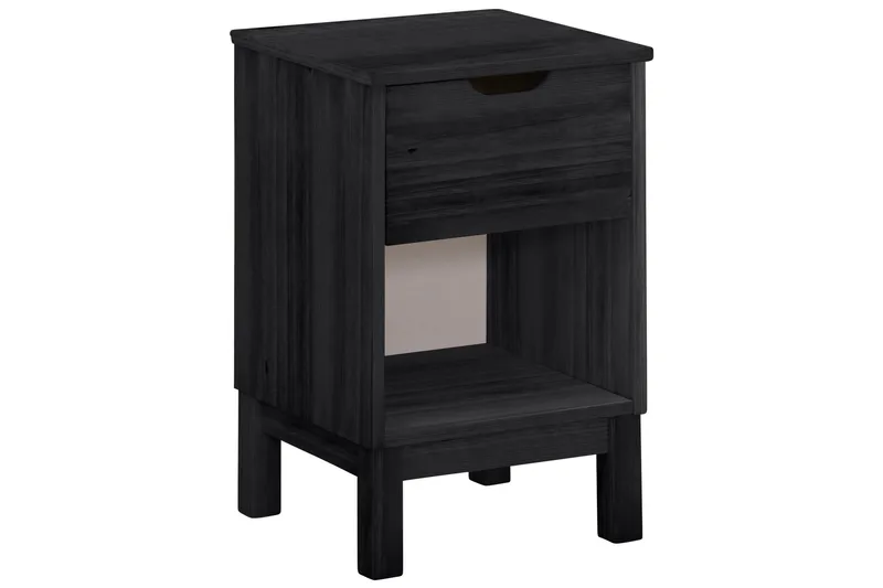 Masoomi Sängbord 38x35 cm, Svart