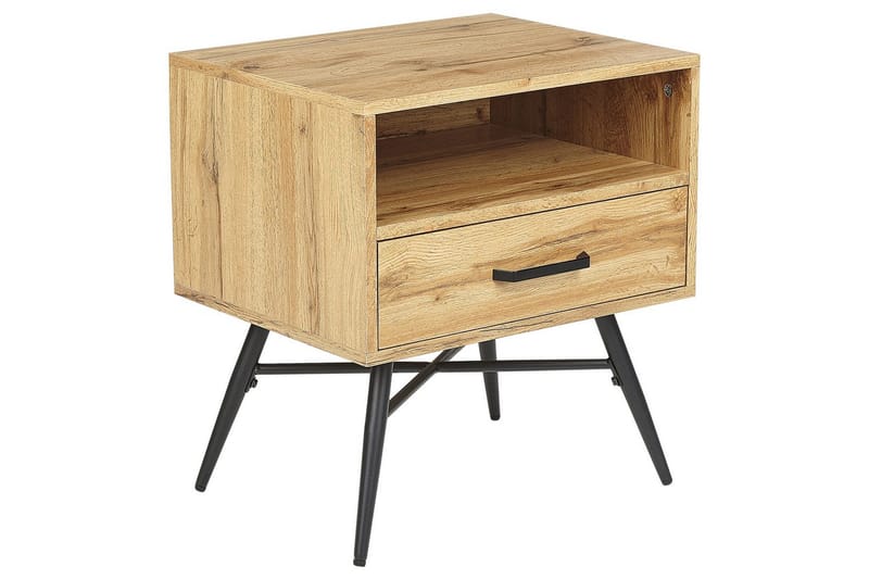 Sängbord med förvaringslåda Lubock - Möbler - Sovrum - Sängbord