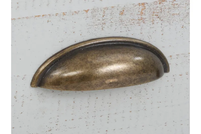 Meridian Sängbord 120 cm - Vit/Ljusgrå - Möbler - Sovrum - Sängbord