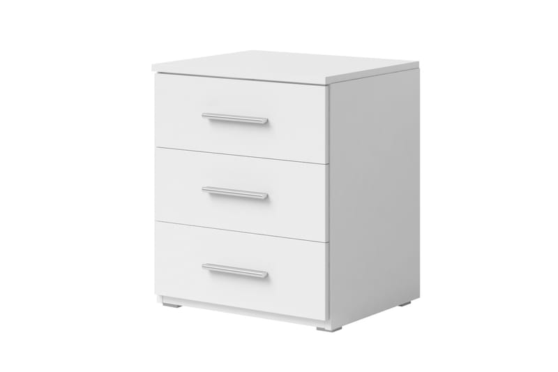 MIESA Sängbord 46 cm Vit - Möbler - Sovrum - Sängbord