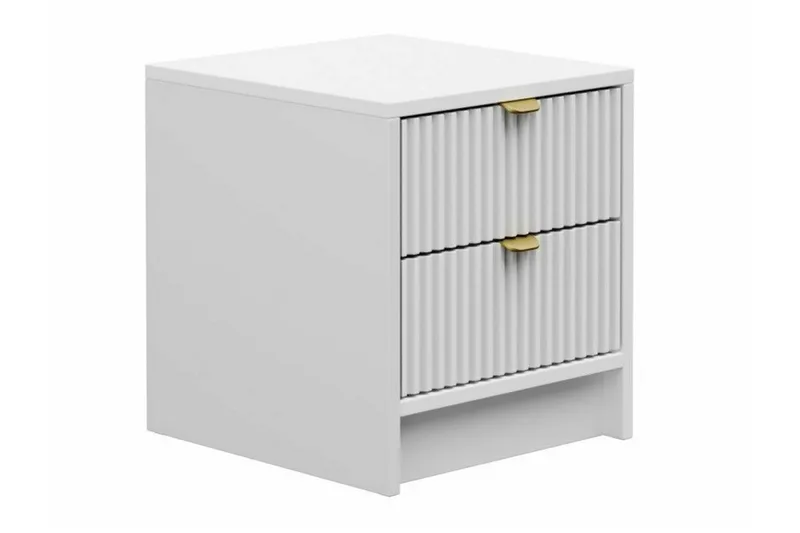 Novaj Sängbord 35 cm, Vit