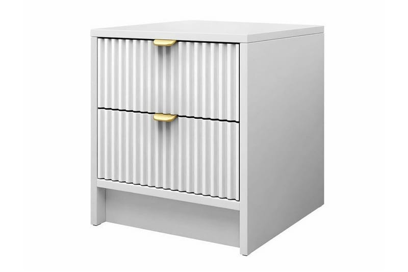 Novaj Sängbord 35 cm Vit - Möbler - Sovrum - Sängbord