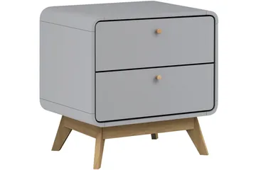 Olivet Sängbord 51 cm - Grå - Möbler - Sovrum - Sängbord