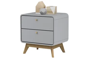 Olivet Sängbord 51 cm - Grå - Möbler - Sovrum - Sängbord