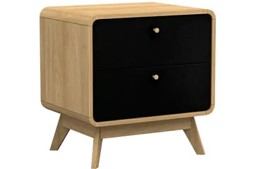 Olivet Sängbord 51 cm - Natur/Svart - Möbler - Sovrum - Sängbord