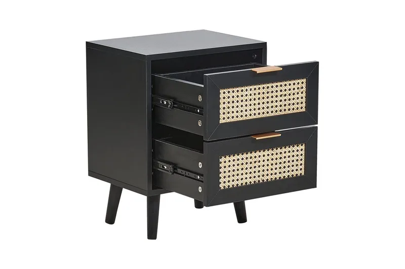 Sängbord Opoco med 2 förvaringslådor - Möbler - Sovrum - Sängbord