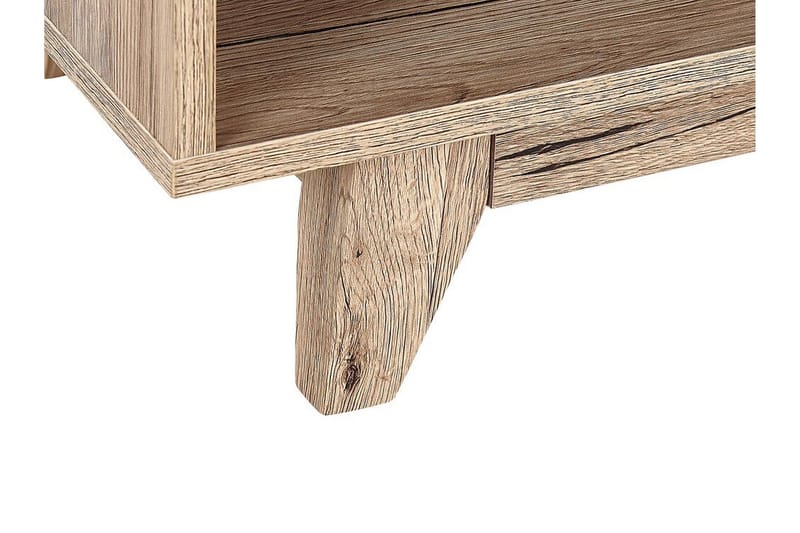 OVIATT Soffbord 50 cm Svart/Ljust Trä - Möbler - Sovrum - Sängbord