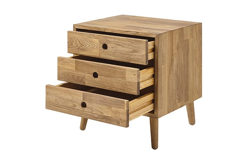 Pakro Sängbord 35x42 cm - Natur - Möbler - Sovrum - Sängbord