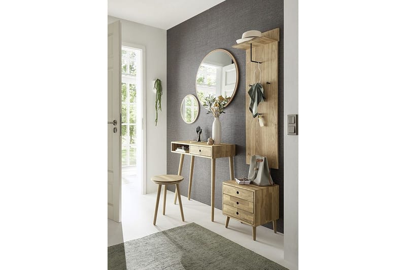 Pakro Sängbord 35x42 cm - Natur - Möbler - Sovrum - Sängbord