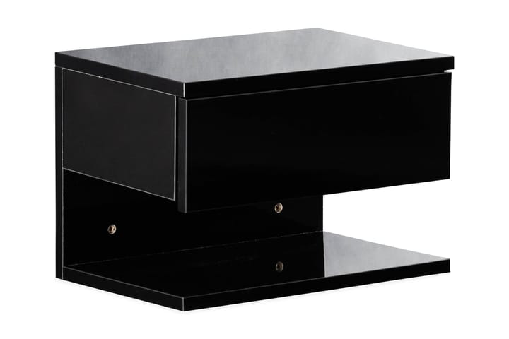 REDCAS Sängbord 35 cm Svart - Sängbord - Bord