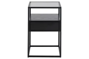 Sakila Sängbord 35 cm - Svart - Möbler - Sovrum - Sängbord