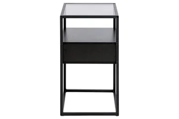 Sakila Sängbord 35 cm - Svart - Möbler - Sovrum - Sängbord