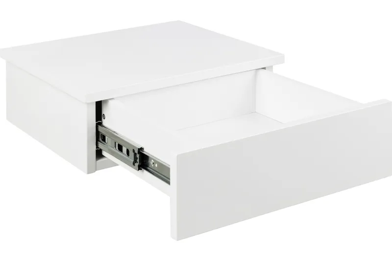 Salmani Sängbord 32 cm - Vit - Möbler - Sovrum - Sängbord