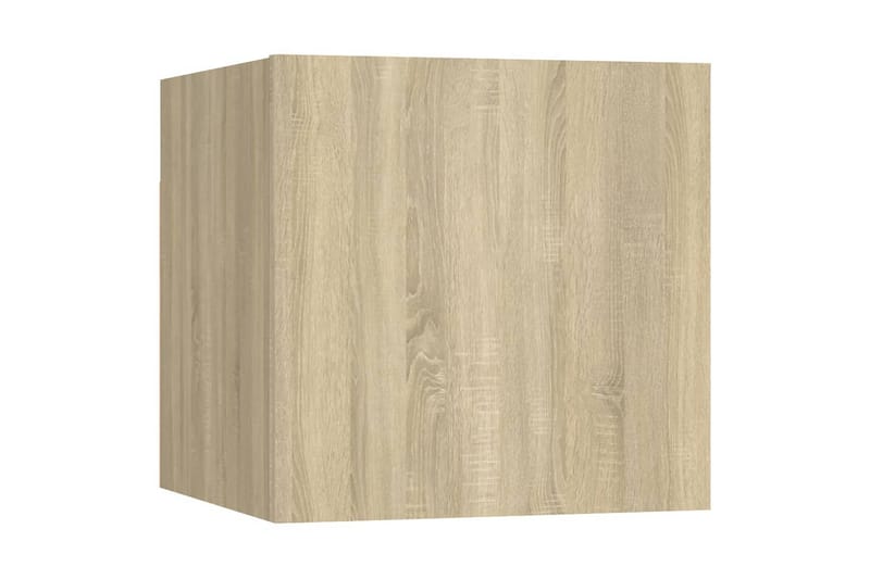 Sängbord 2 st sonoma ek 30,5x30x30 cm spånskiva - Brun - Möbler - Sovrum - Sängbord