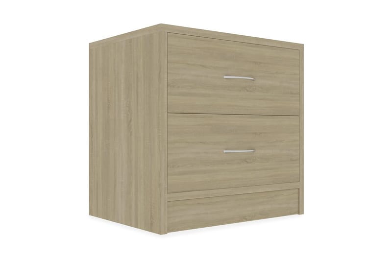Sängbord 2 st sonoma ek 40x30x40 cm spånskiva - Brun - Möbler - Sovrum - Sängbord