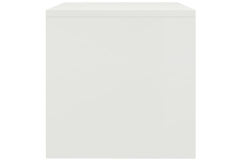 Sängbord 2 st vit 40x30x30 cm spånskiva - Vit - Möbler - Sovrum - Sängbord