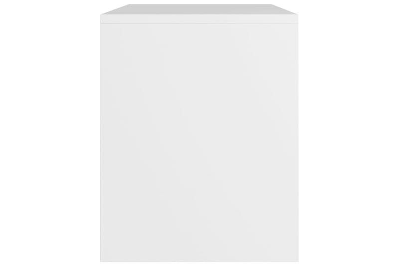 Sängbord 2 st vit 40x30x40 cm spånskiva - Vit - Möbler - Sovrum - Sängbord