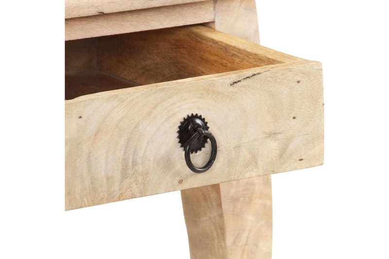 Sängbord 28x28x46 cm massivt mangoträ - Brun - Möbler - Sovrum - Sängbord