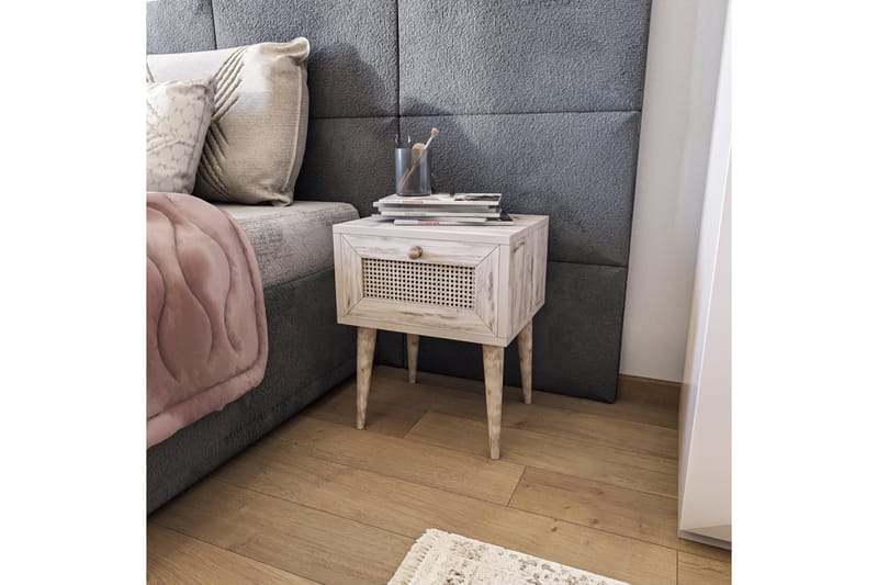 SÄNGBORD 40 cm Natur - Möbler - Sovrum - Sängbord