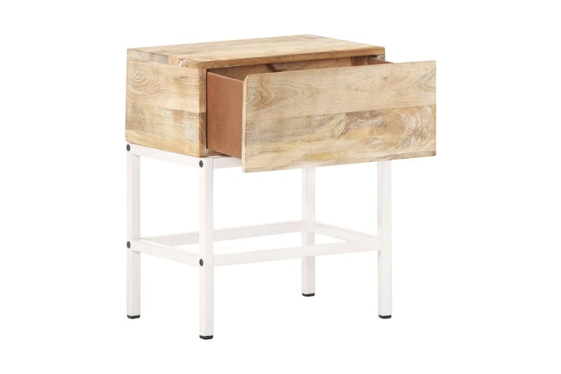 Sängbord 40x30x50 cm massivt mangoträ - Brun - Möbler - Sovrum - Sängbord