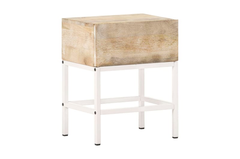 Sängbord 40x30x50 cm massivt mangoträ - Brun - Möbler - Sovrum - Sängbord