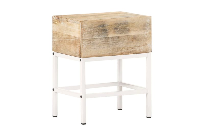 Sängbord 40x30x50 cm massivt mangoträ - Brun - Möbler - Sovrum - Sängbord