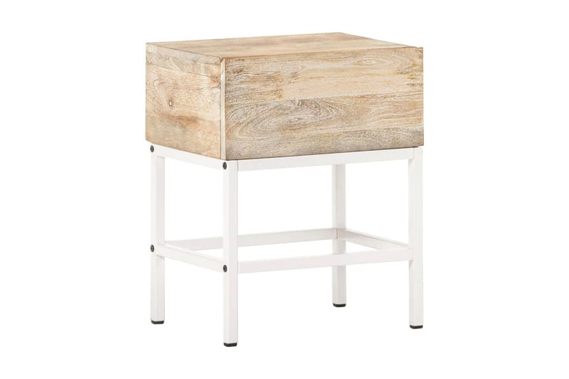 Sängbord 40x30x50 cm massivt mangoträ - Brun - Möbler - Sovrum - Sängbord