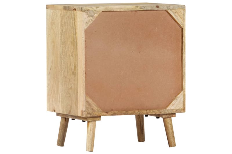 Sängbord 40x30x50 cm massivt mangoträ - Brun - Möbler - Sovrum - Sängbord