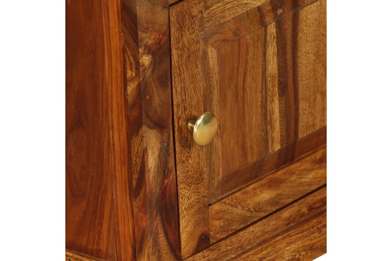 Sängbord 40x30x50 cm massivt sheesamträ - Brun - Möbler - Sovrum - Sängbord