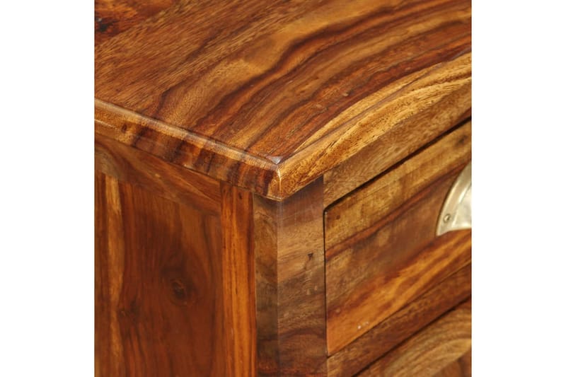 Sängbord 40x30x50 cm massivt sheesamträ - Brun - Möbler - Sovrum - Sängbord