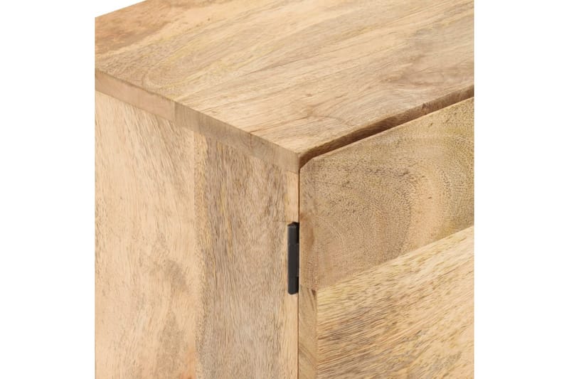 Sängbord 40x30x51 cm massivt mangoträ - Brun - Sängbord - Bord