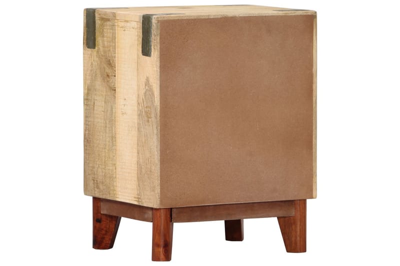Sängbord 40x30x52 cm massivt robust mangoträ - Brun - Sängbord - Bord