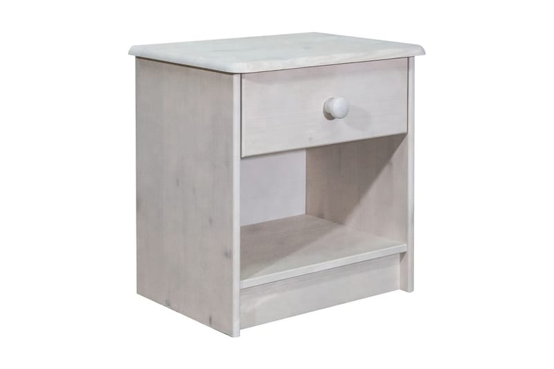 Sängbord 41x30x42 cm massiv furu - Brun - Möbler - Sovrum - Sängbord