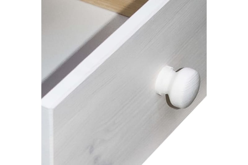 Sängbord 41x30x42 cm massiv furu - Brun - Möbler - Sovrum - Sängbord