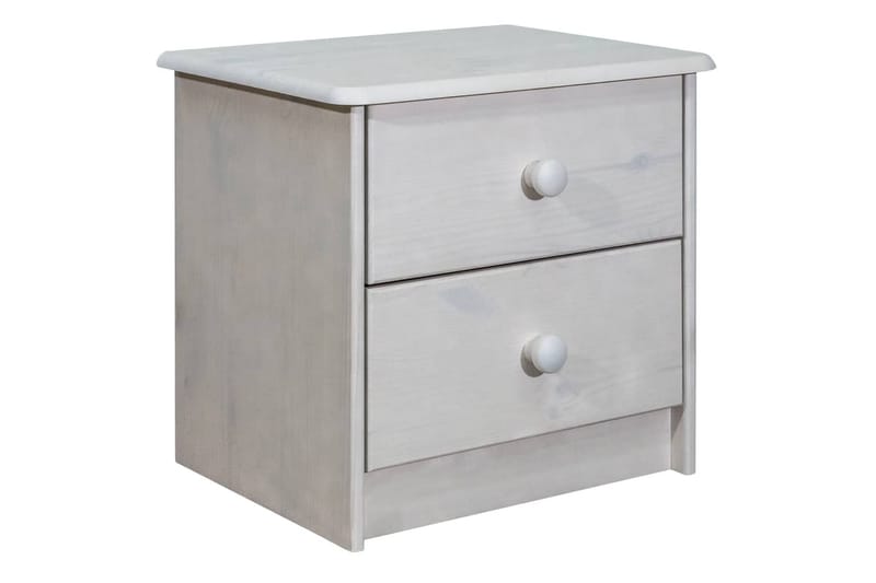 Sängbord 43x34x40 cm massiv furu - Brun - Möbler - Sovrum - Sängbord