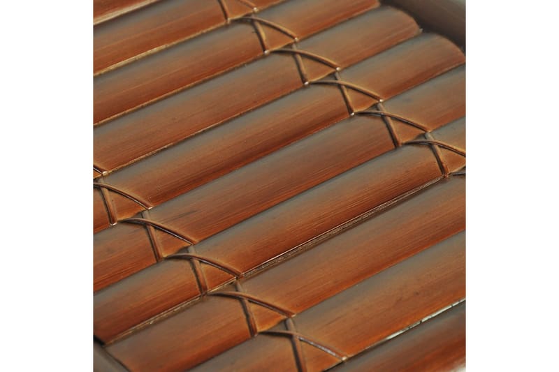 Sängbord 45x45x40 cm bambu mörkbrun - Brun - Sängbord - Bord