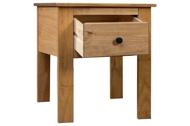 Sängbord 46x40x57 cm furu Panama - Brun - Möbler - Sovrum - Sängbord