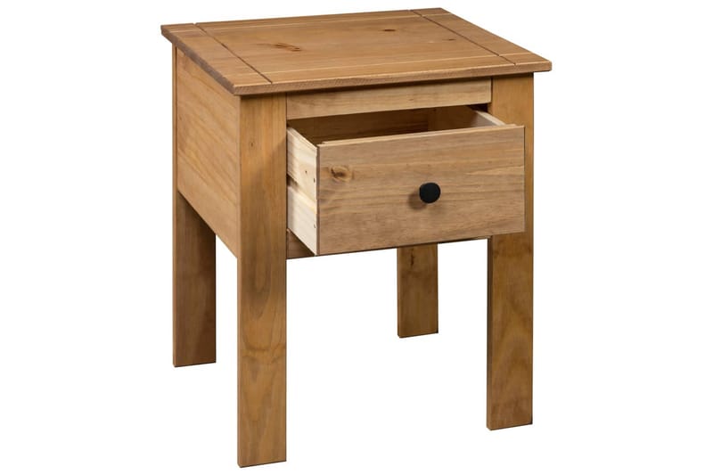 Sängbord 46x40x57 cm furu Panama - Brun - Möbler - Sovrum - Sängbord