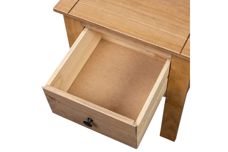 Sängbord 46x40x57 cm furu Panama - Brun - Möbler - Sovrum - Sängbord