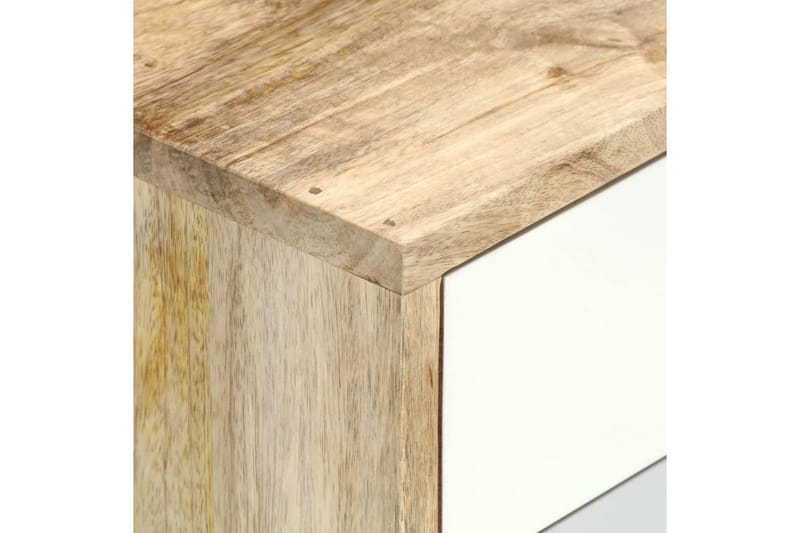 Sängbord 47x35x59 cm massivt mangoträ - Flerfärgad - Möbler - Sovrum - Sängbord