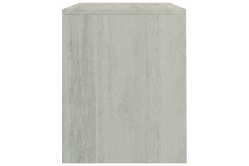 Sängbord betonggrå 40x30x40 cm spånskiva - Grå - Möbler - Sovrum - Sängbord